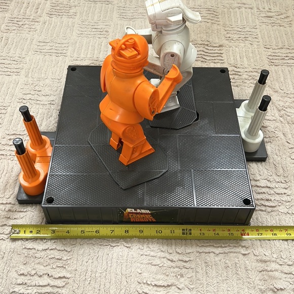 Clash Of The Cosmic Robots 1966 1977 Toy Marx Boxing Vintage Toy game - Picture 5 of 16